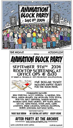 Animation Block Party 2004 poster